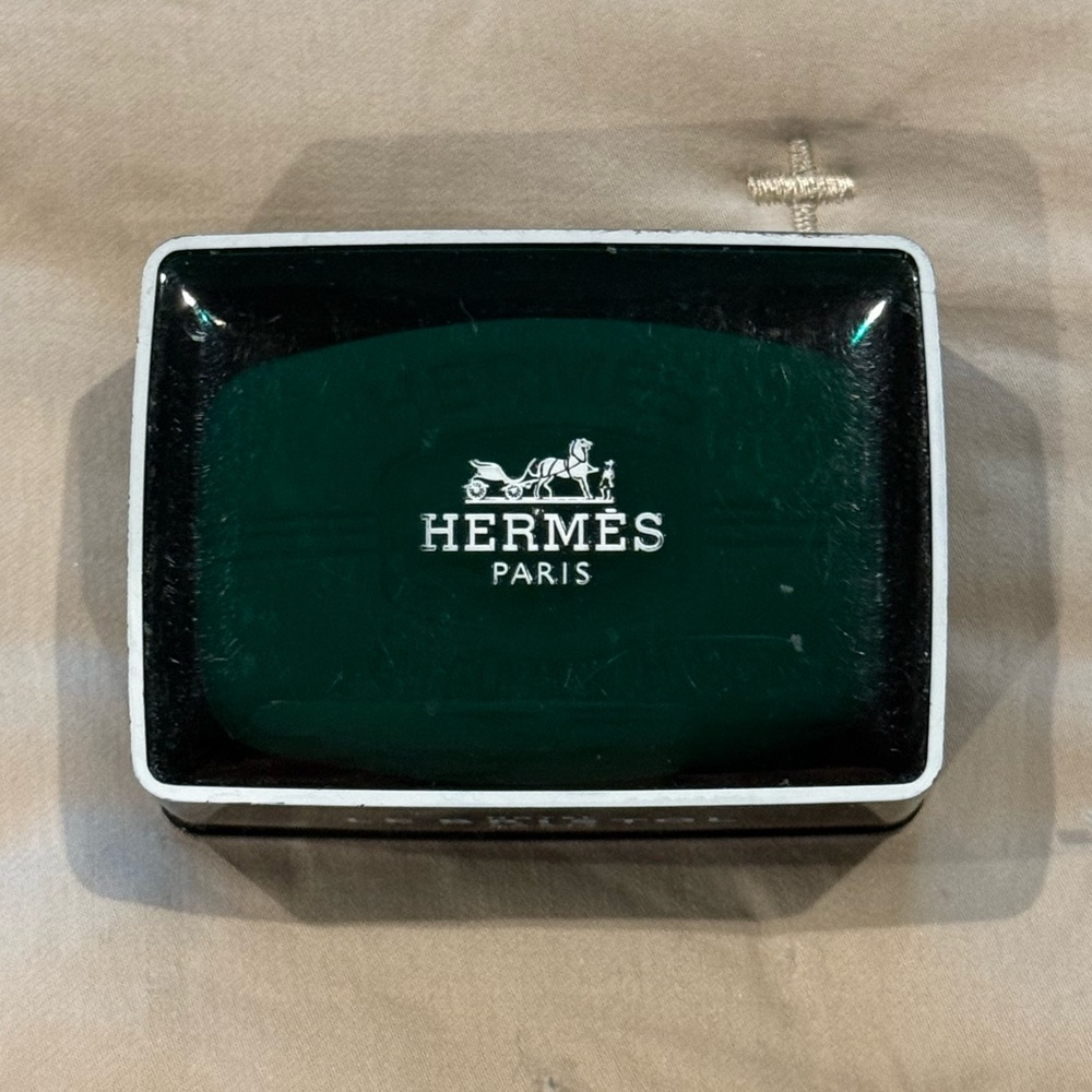 Hermès Paris Small Soap and Container